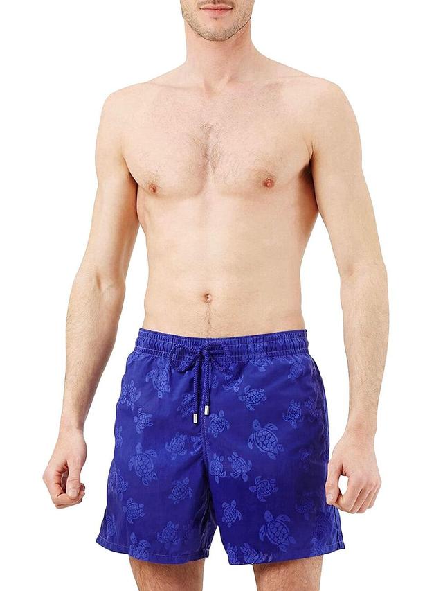 Mens Aquareactive Printed Swim Shorts Product Image