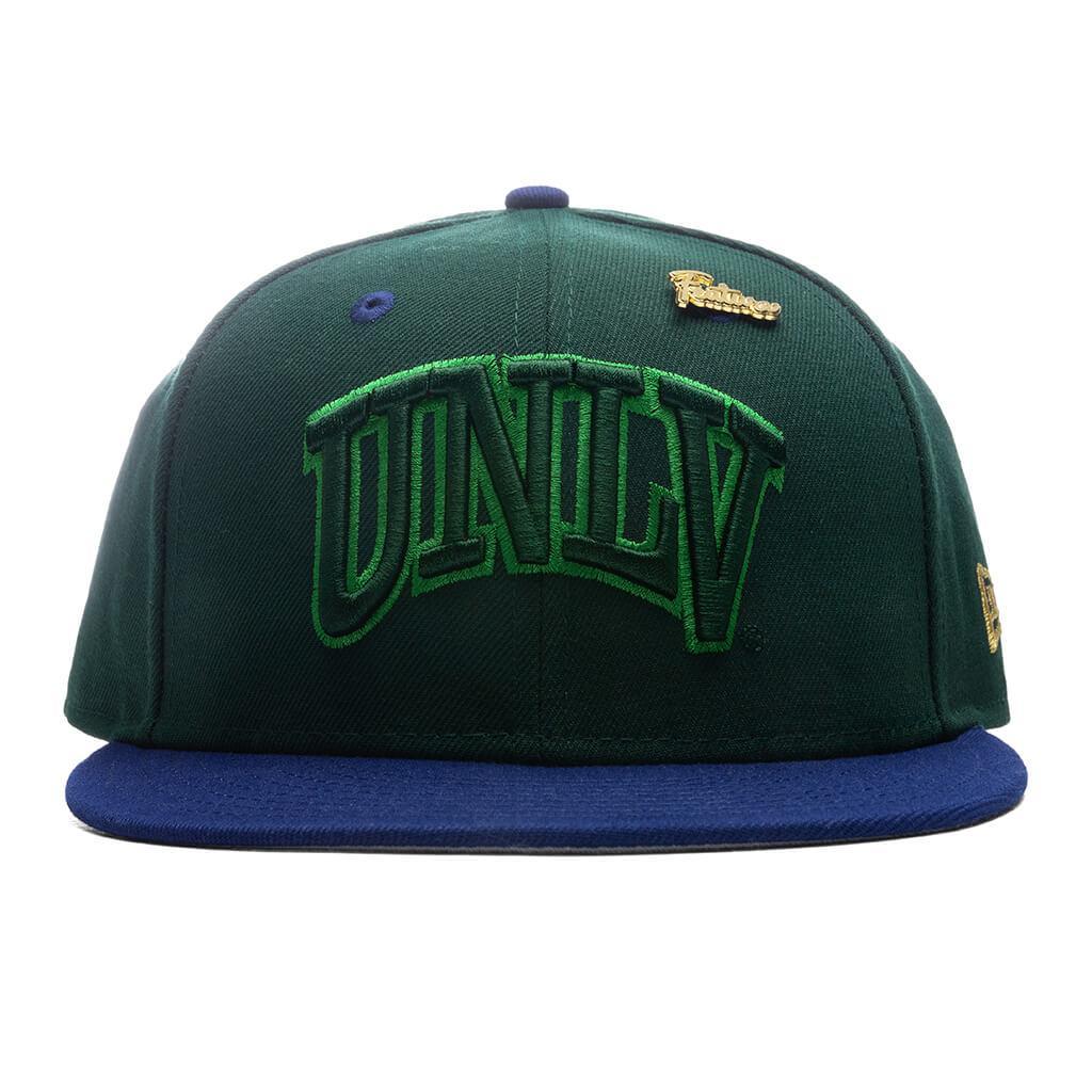 Feature x New Era "Timepiece" UNLV Rebels Fitted - Green/Royal Male Product Image