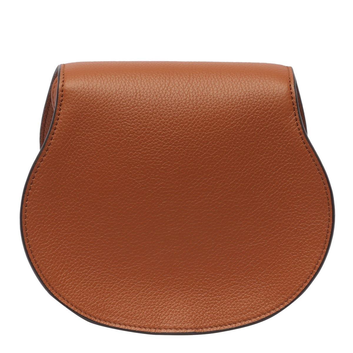 Small Marcie Crossbody Bag In Tan Product Image