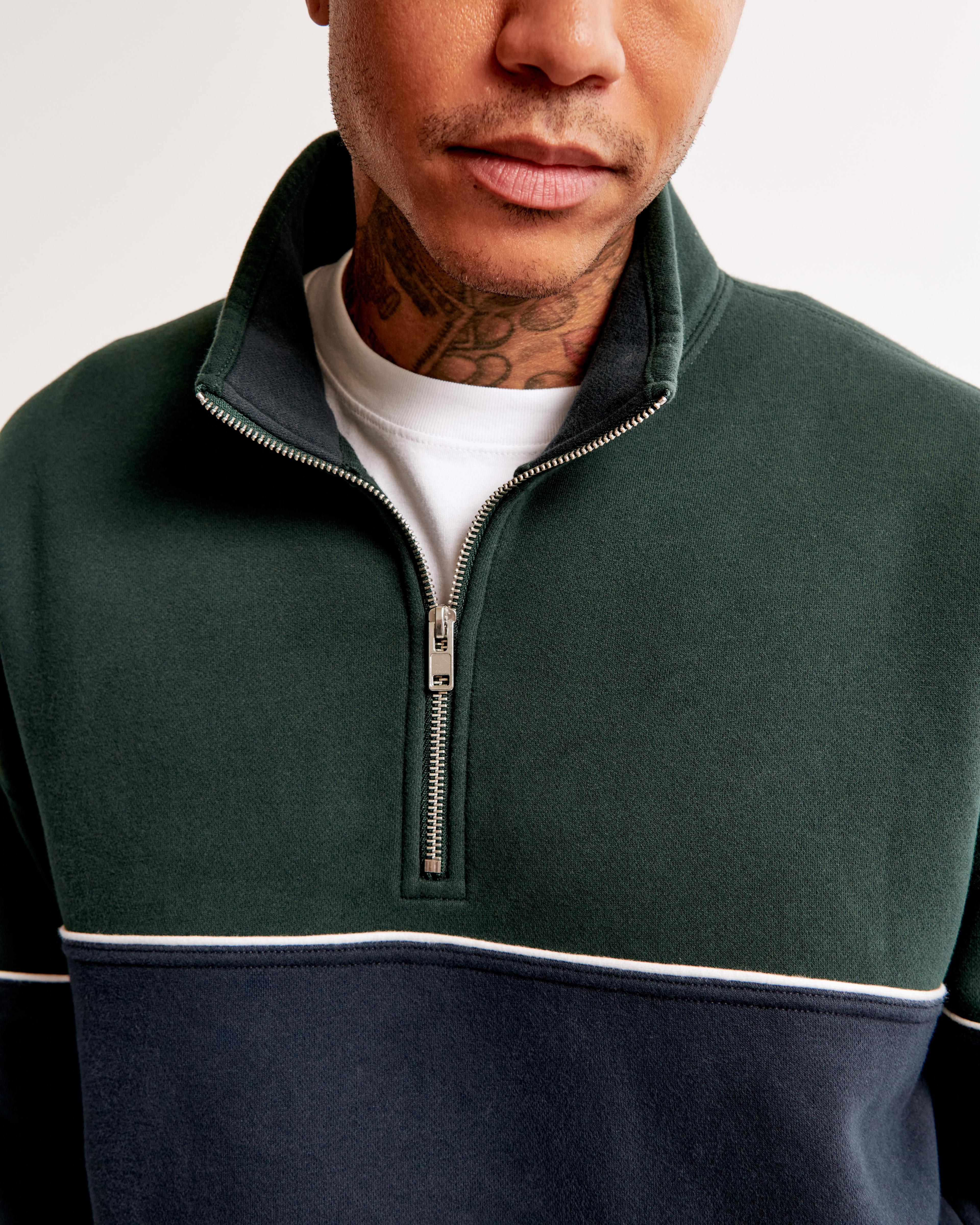 Essential Half-Zip Sweatshirt Product Image