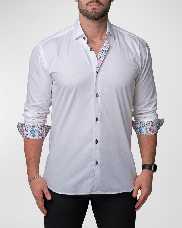 Maceoo Fibonacci Luxe Contemporary Fit Button-Up Shirt Product Image