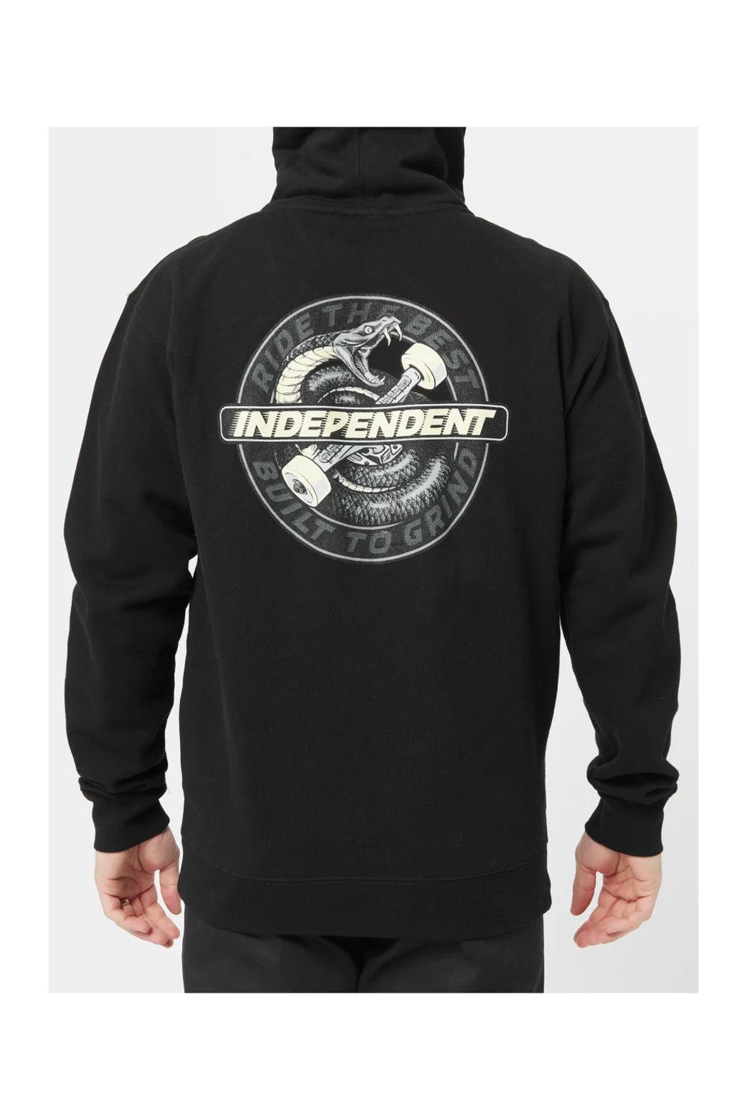 Independent Speed Snake Zip Heavyweight Hoodie Product Image