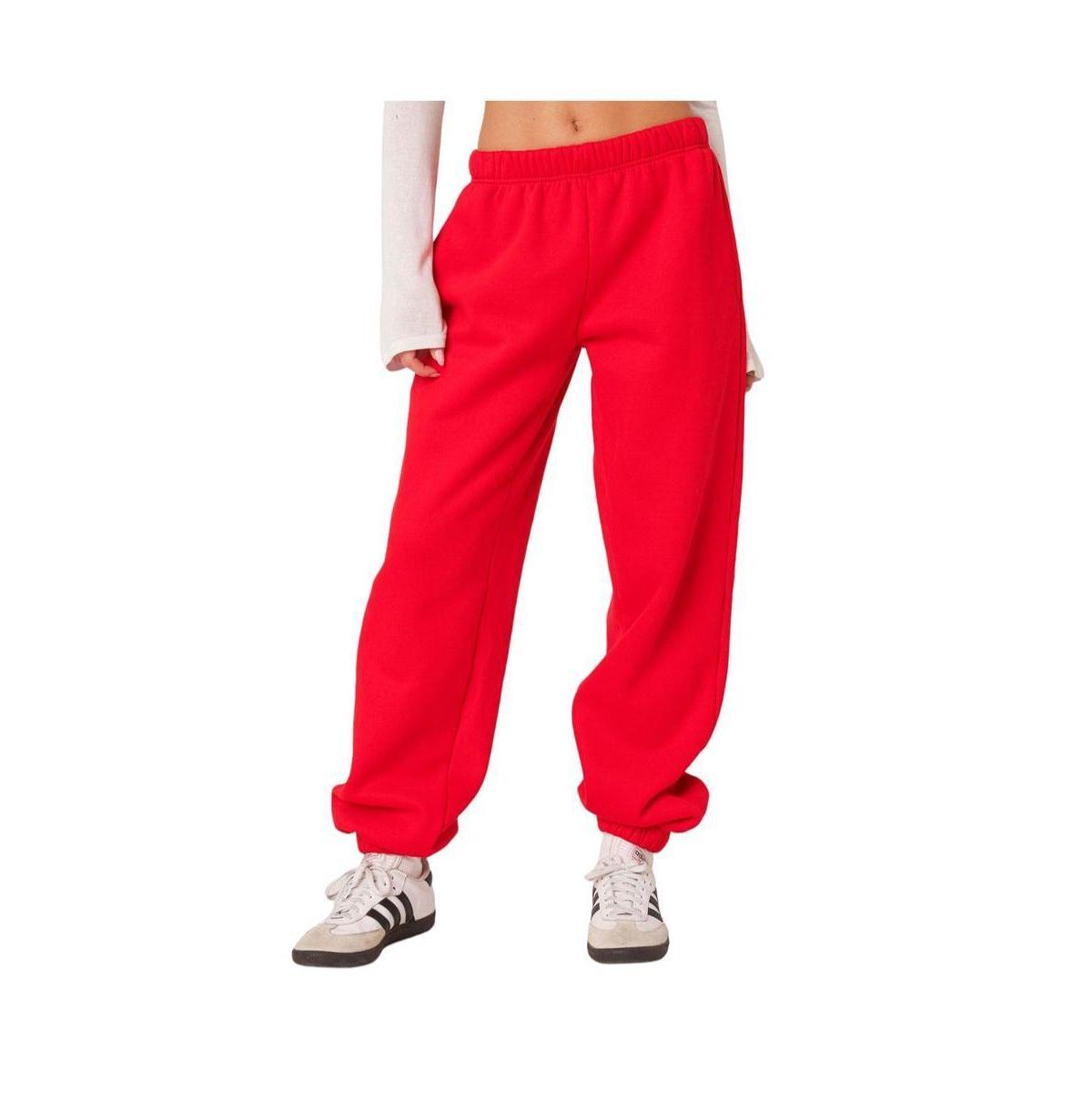 Edikted Womens Clark Oversized Sweatpants Product Image