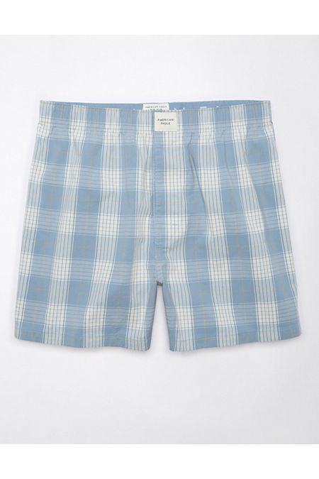 AEO Plaid Stretch Boxer Short Men's Product Image