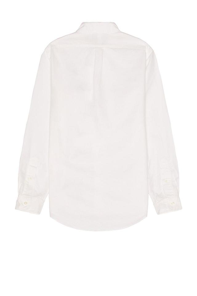 Polo Ralph Lauren Garment Dyed Oxford Shirt White. (also in M). Product Image