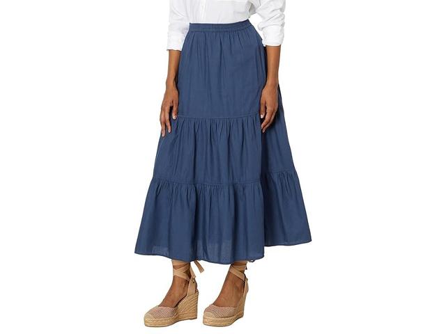 PACT The Sunset Tiered Skirt (French ) Women's Skirt Product Image