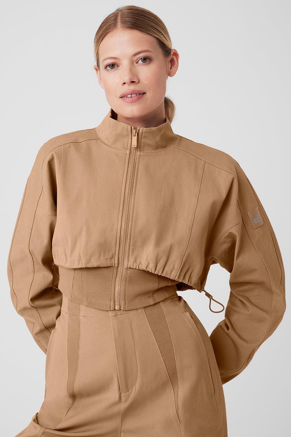 On Point Moto Jacket - Toasted Almond Product Image