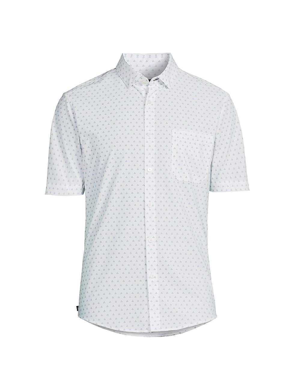 Mens Leeward Short-Sleeve Button-Front Shirt Product Image