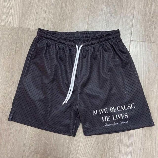 Alive Because He Lives Mesh Shorts Product Image