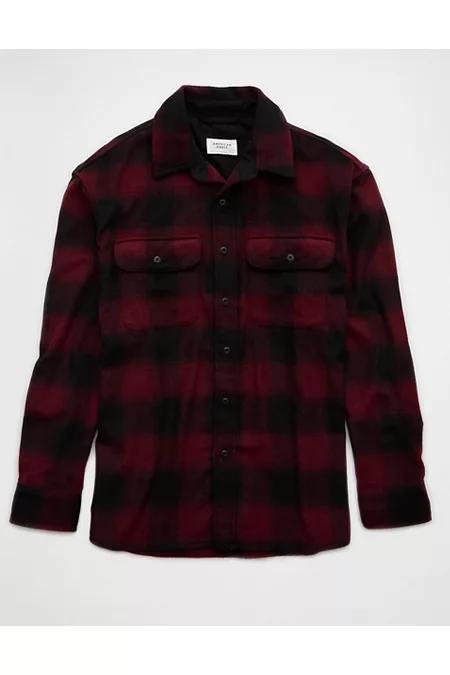 AE Fireside Flannel Shirt Mens Product Image