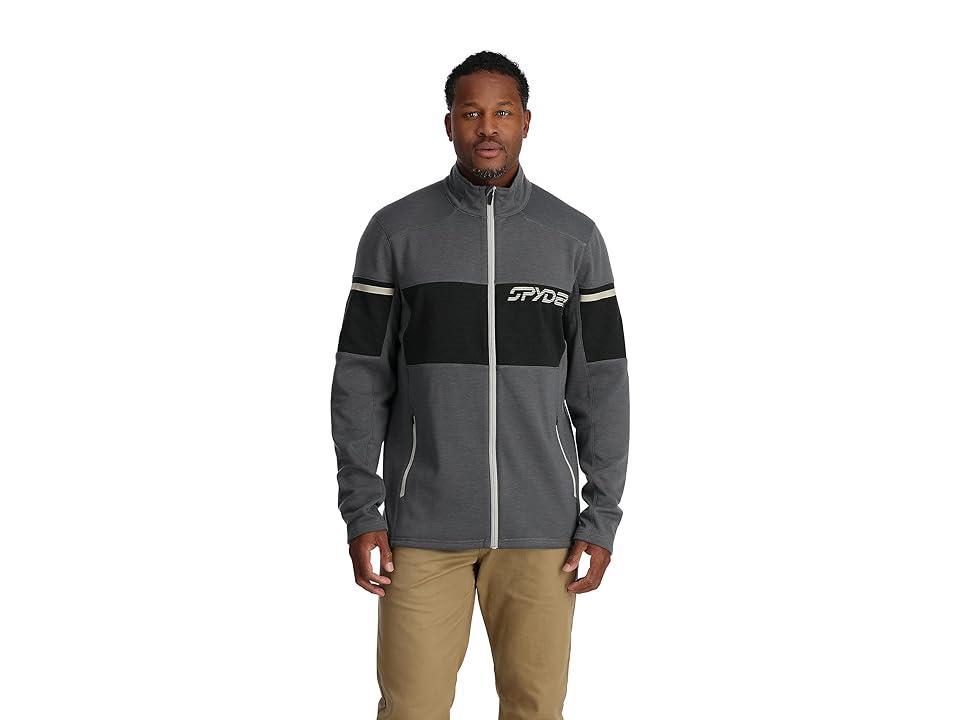 Spyder Speed Fleece Jacket (Polar) Men's Clothing Product Image