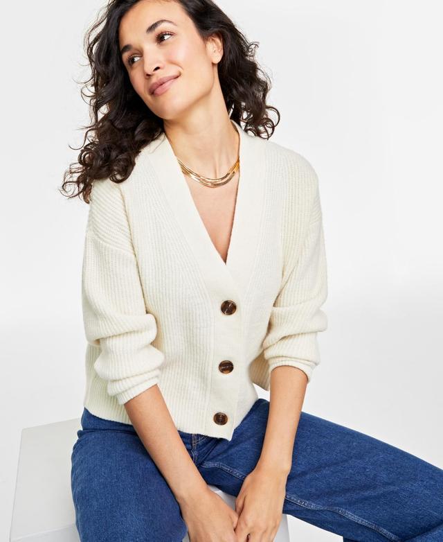 On 34th Womens Three-Button Classic Cardigan, Created for Macys Product Image