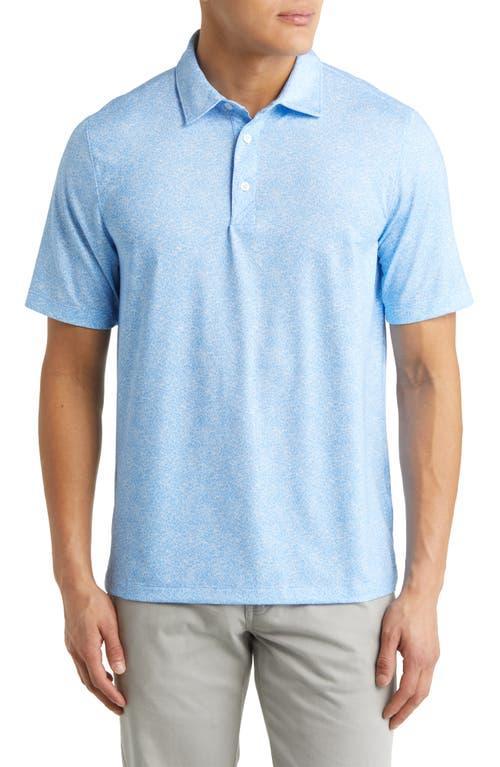 Cutter  Buck Pike Short-Sleeve Constellation-Printed Stretch Polo Shirt Product Image