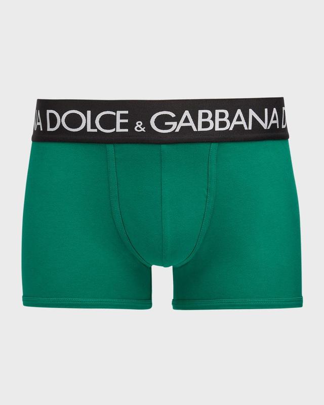 Dolce & Gabbana Cotton Stretch Jersey Boxer Briefs Product Image