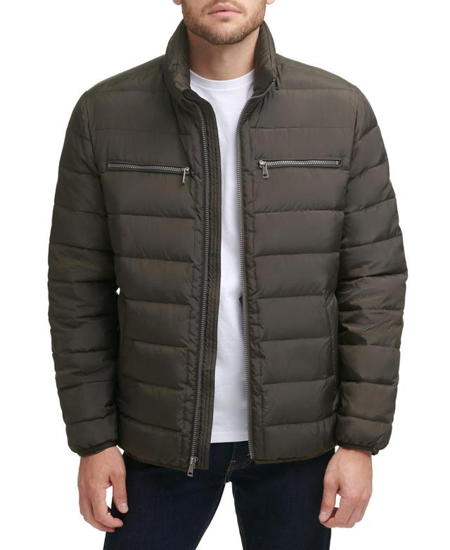 Cole Haan Mens Quilted Zip-Front Jacket Product Image