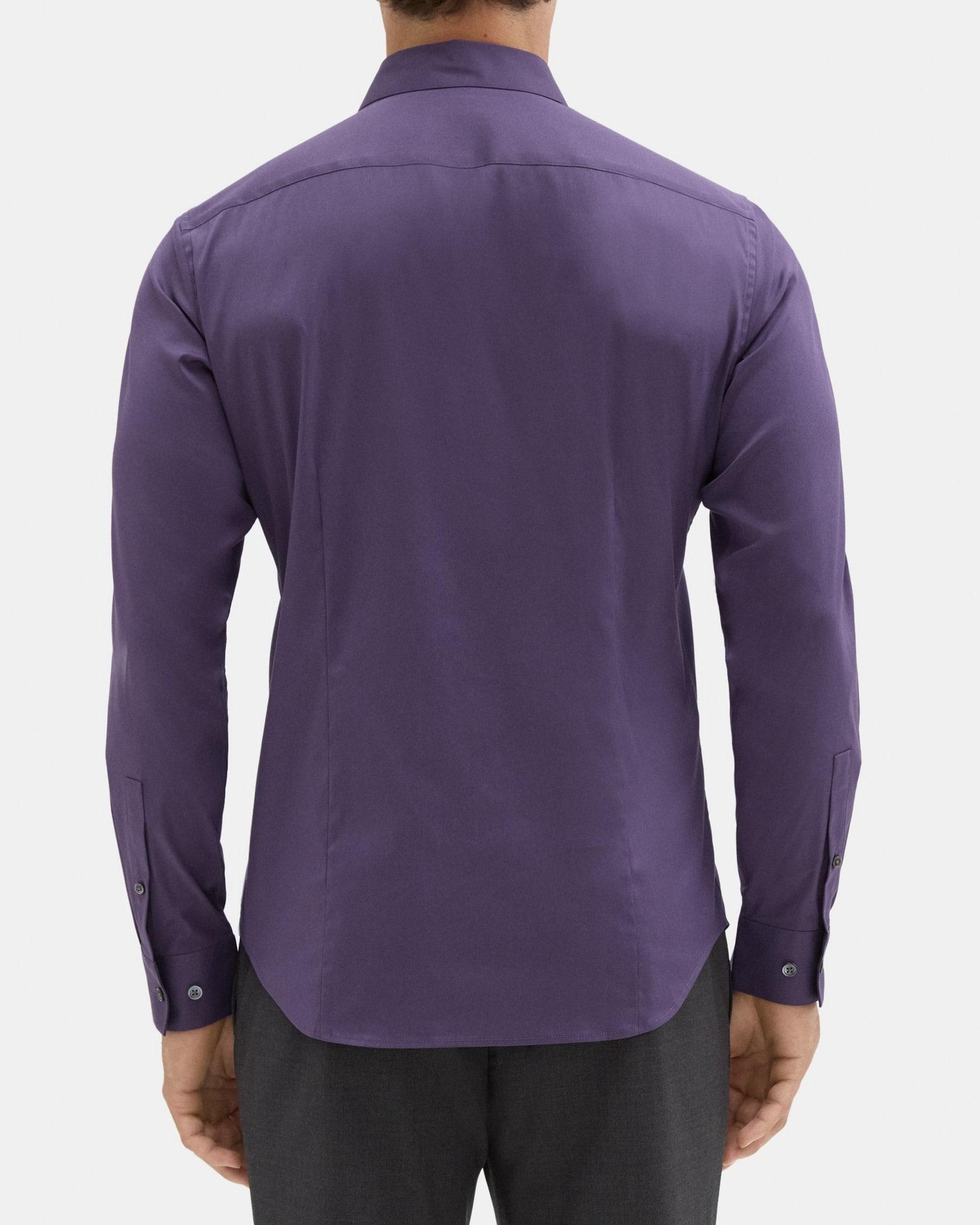 Tailored Shirt In Stretch Cotton Product Image