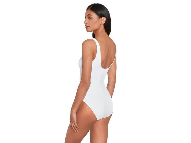 LAUREN Ralph Lauren Beach Club Solids Ring Over the Shoulder One Piece Women's Swimsuits One Piece Product Image