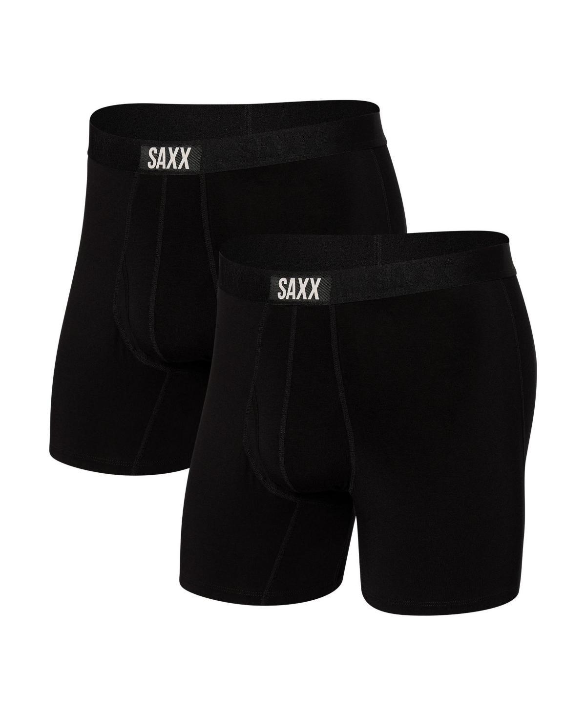 Saxx Mens Vibe Super Soft Boxer Brief, Pack of 2 - Minty Fresh Product Image