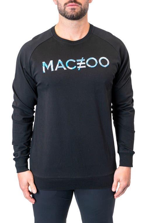 Maceoo Camo Logo Cotton Blend Sweater Product Image