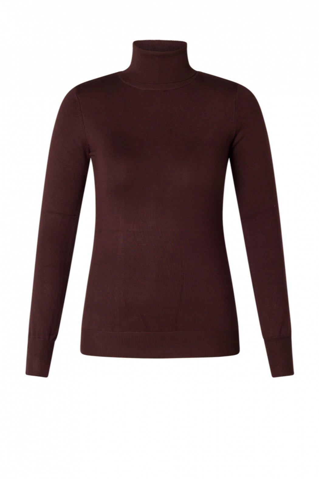 Long sleeve turtleneck light weight sweater Female Product Image