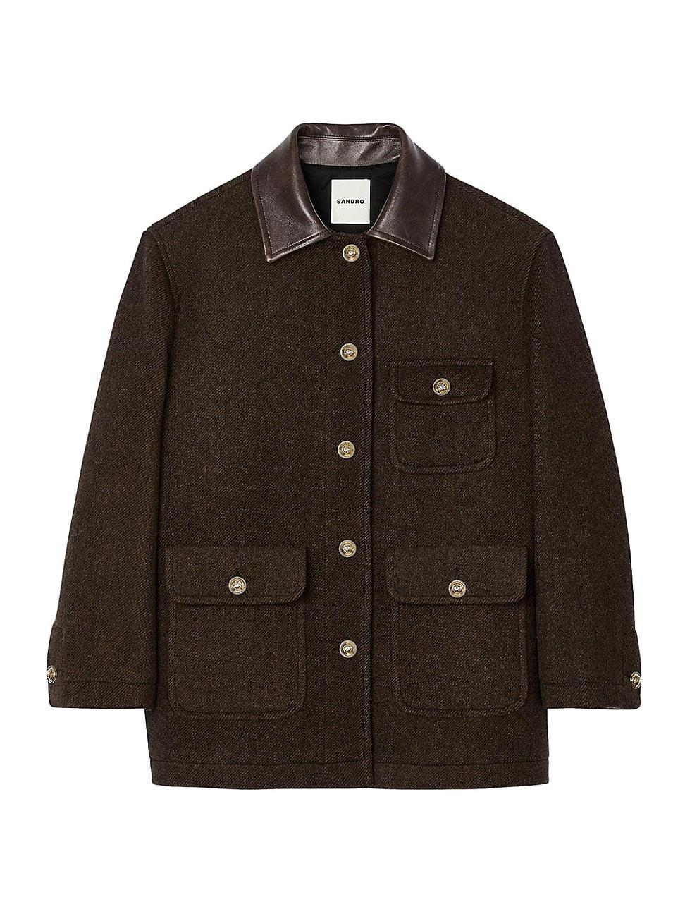 Womens Tweed Coat product image