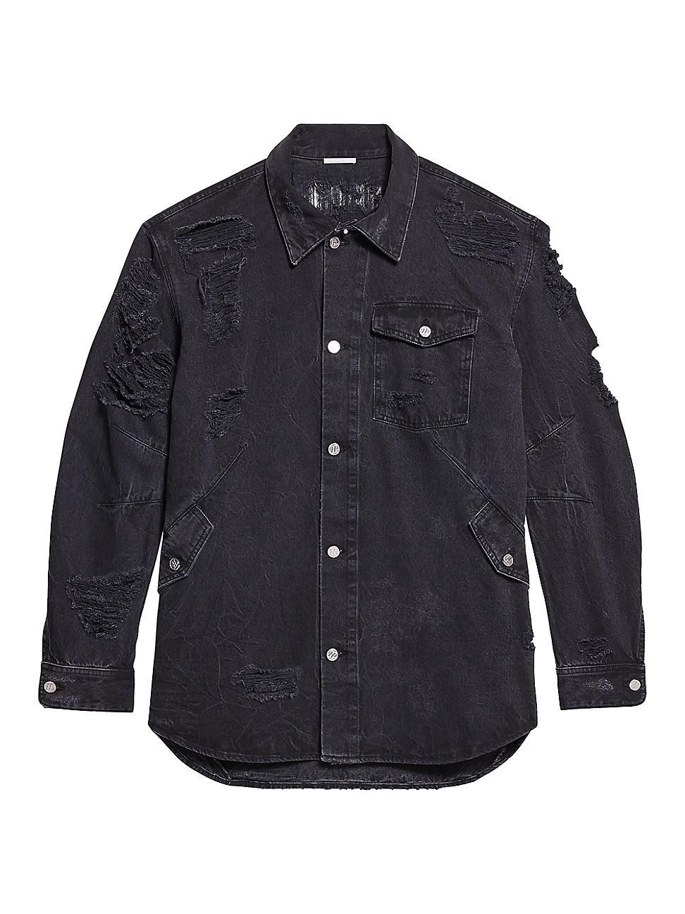 Mens Apex Denim Oversized Shirt Product Image