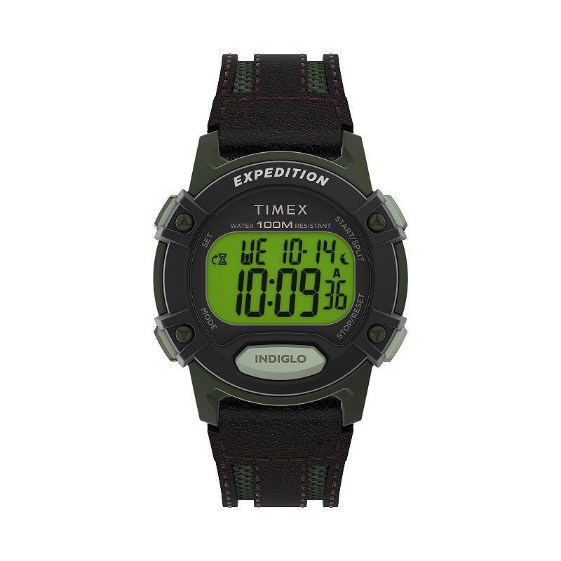 Timex Expedition 41 mm Mens Digital Chronograph Watch -TW4B24400JT Brown Product Image