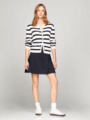 Stripe Button-Up Cardigan Product Image