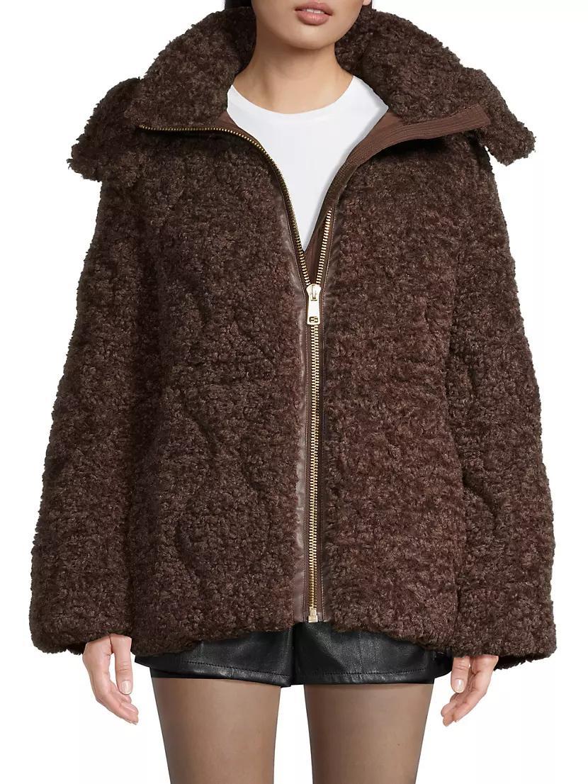 Tory Oversized Faux Fur Jacket Product Image