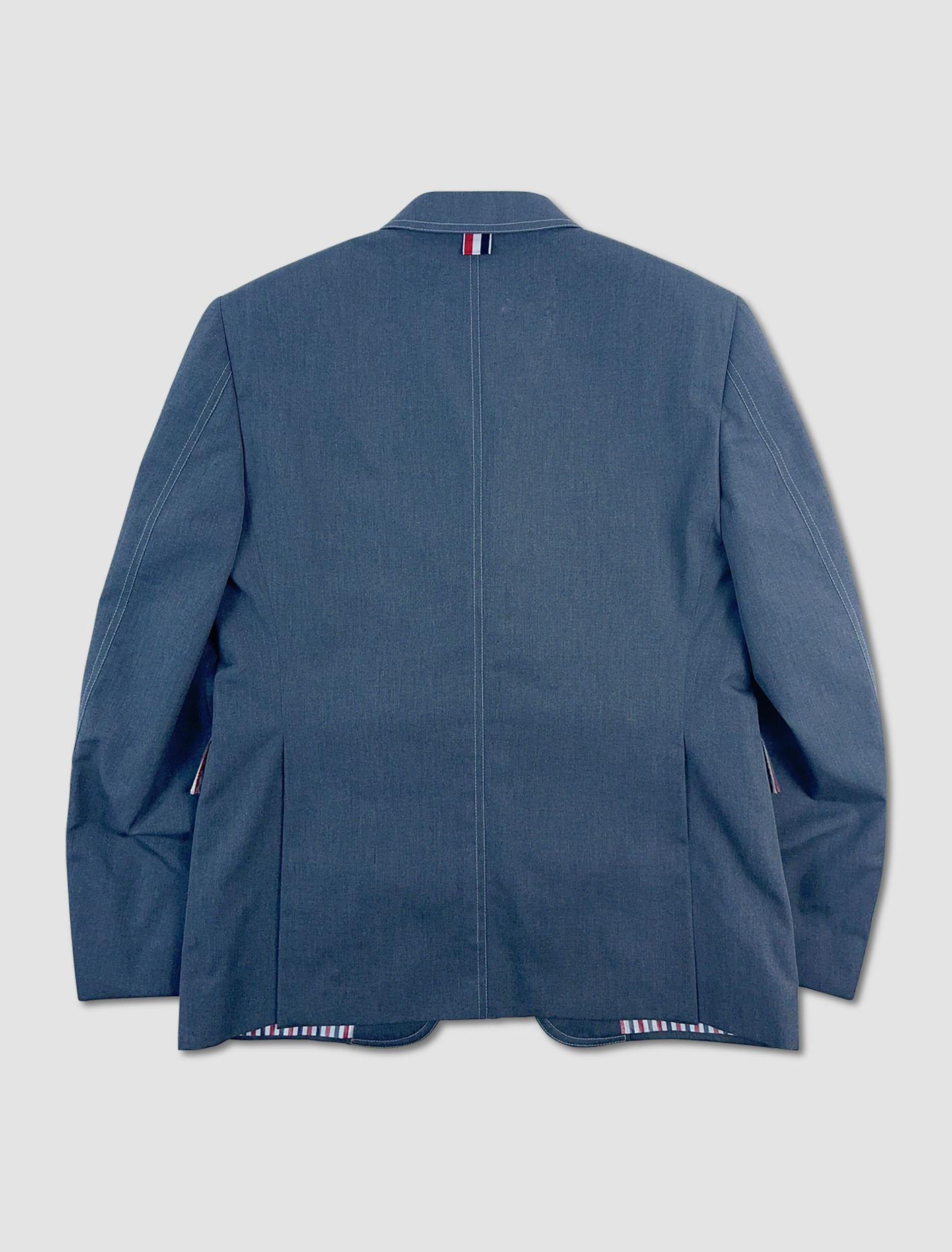 THOM BROWNE Classic Sports Jacket In Grey Product Image