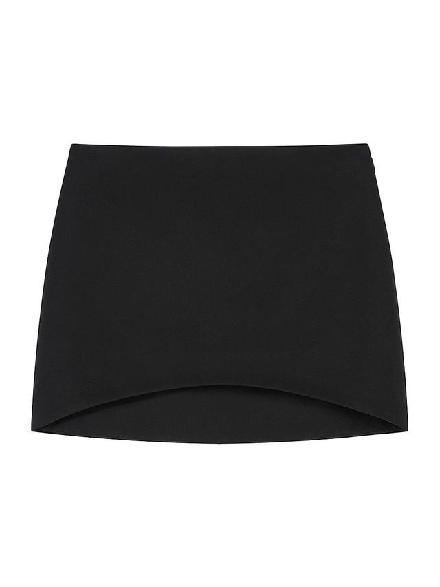 Womens Mini Skirt in Wool Product Image