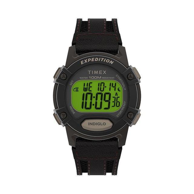 Timex Mens Expedition Digital Chronograph Watch -TW4B24500JT Brown Product Image