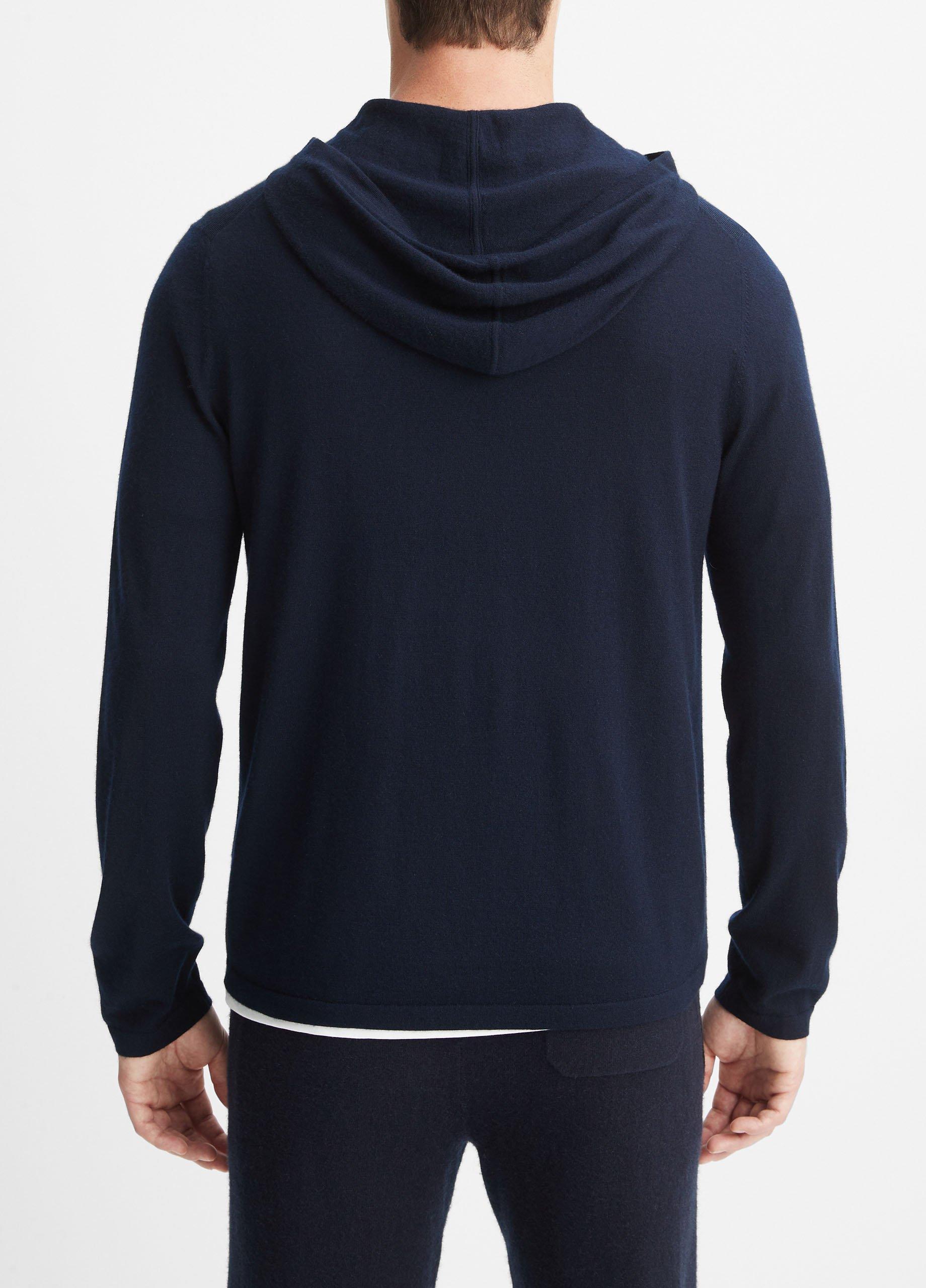 Featherweight Wool Cashmere Pullover Hoodie Product Image