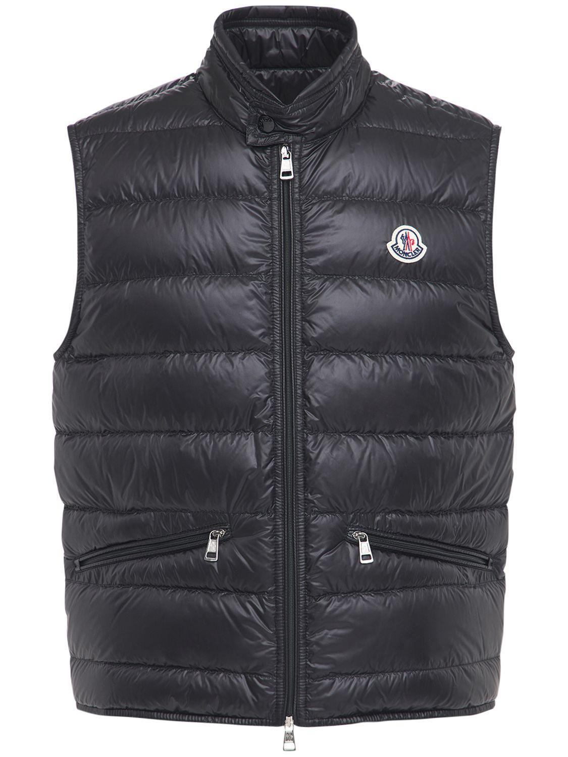 Gui Logo-patch Padded Gilet In Black Product Image