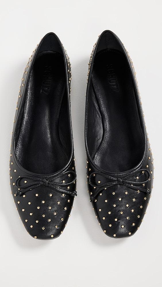 Schutz Arissa Studded Ballet Flats | Shopbop Product Image