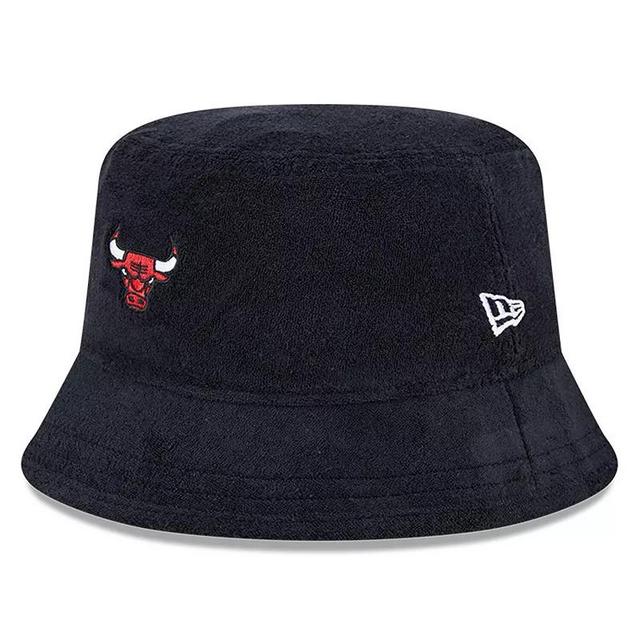 Mens New Era Chicago Bulls Court Sport Terry Bucket Hat Product Image