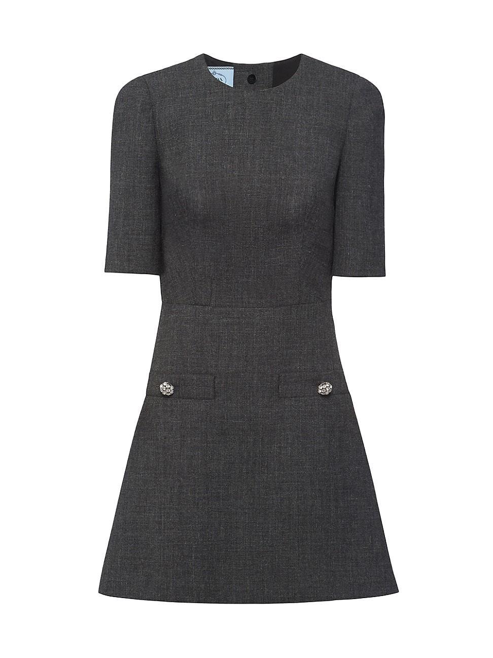 Wool Mini-Dress Product Image