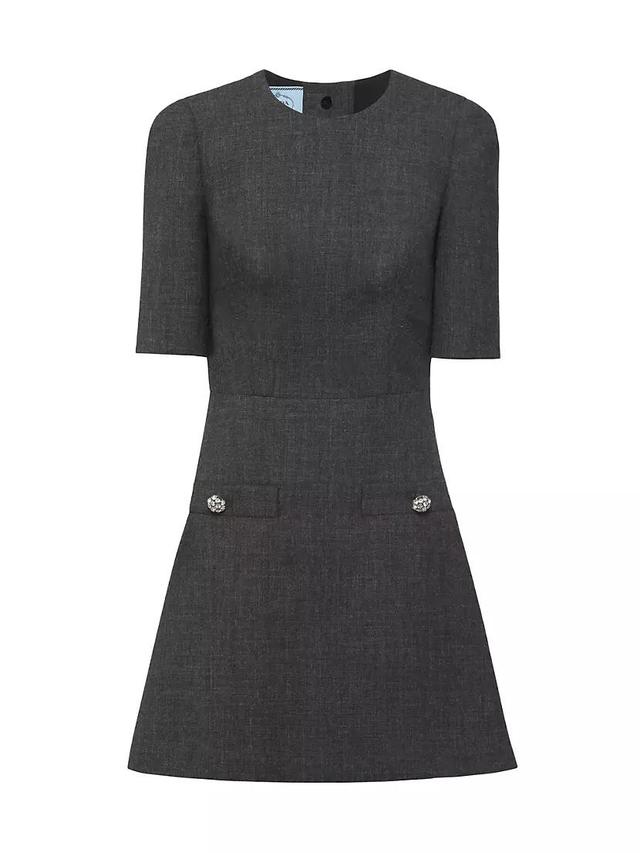 Wool Mini-Dress Product Image