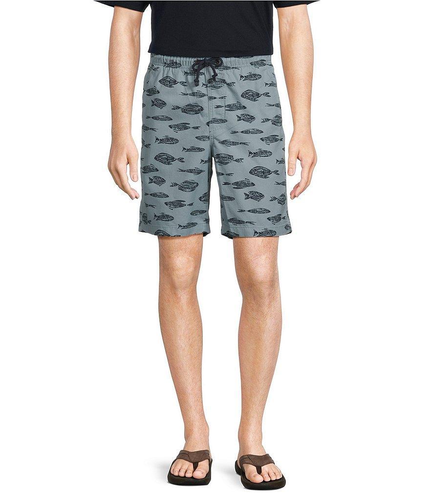 L.L.Bean Dock 8#double; Inseam Printed Shorts Product Image