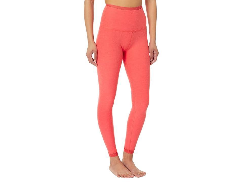 Womens Spacedye Allure Lace-Trim Leggings Product Image