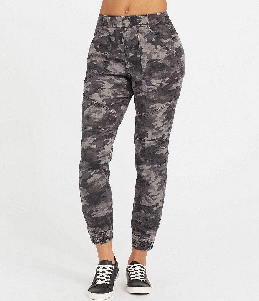 Spanx Stretch Mid Rise Twill Joggers Product Image