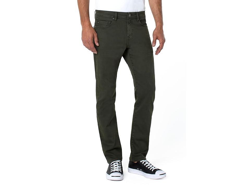 Liverpool Los Angeles Kingston Modern Straight Colored Denim (Dove) Men's Jeans Product Image