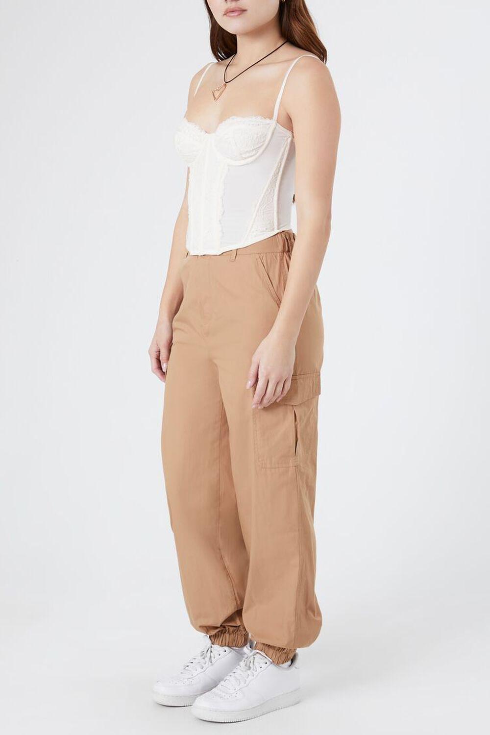 High-Rise Cargo Joggers | Forever 21 Product Image