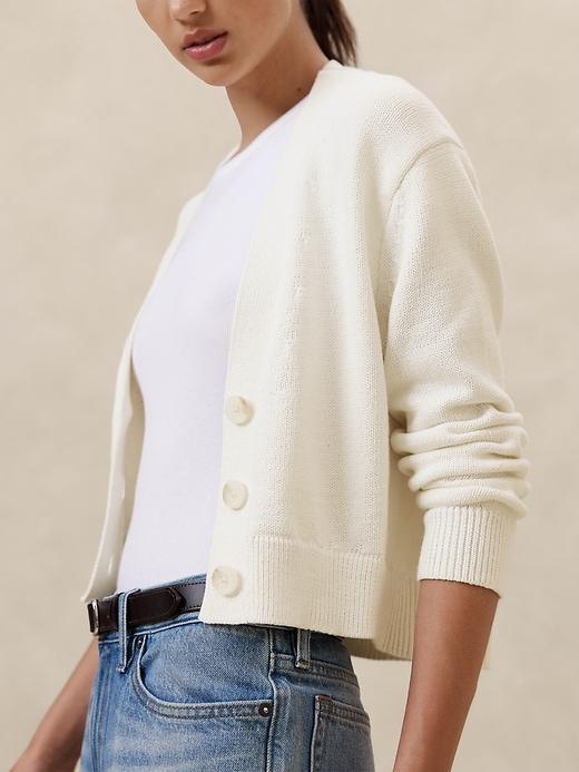 Chunky Crop Cardigan Product Image