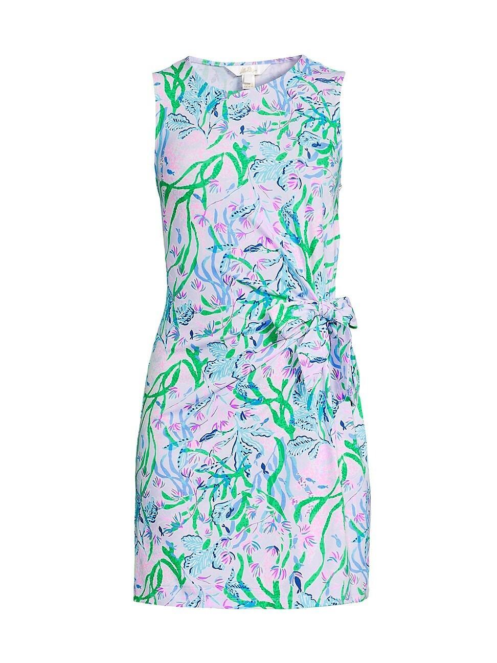 Womens Bryson Floral Knit Sleeveless Dress Product Image