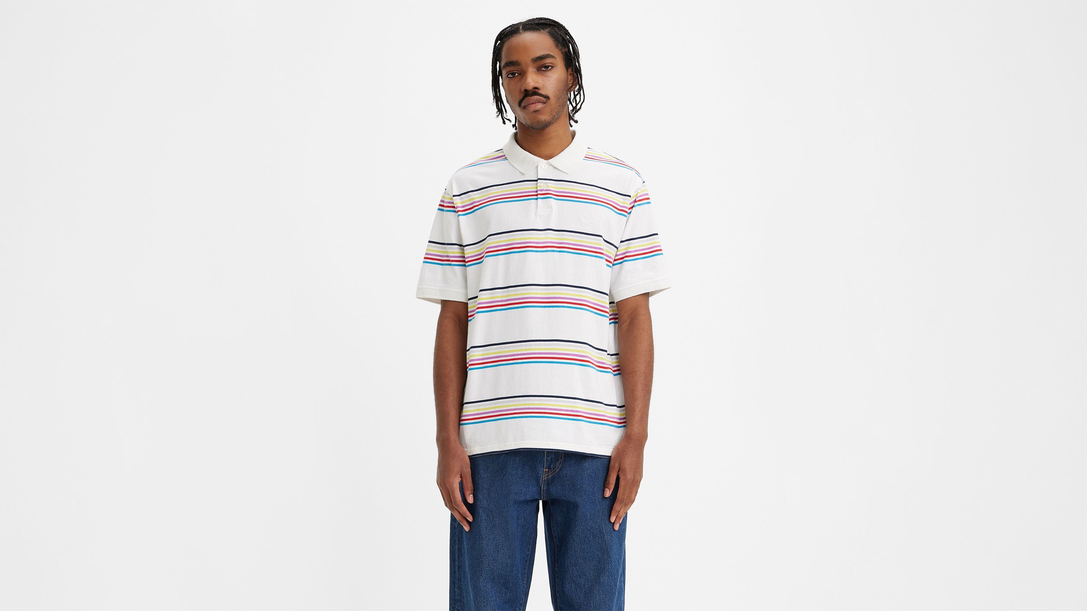 Relaxed Authentic Striped Polo Shirt Product Image