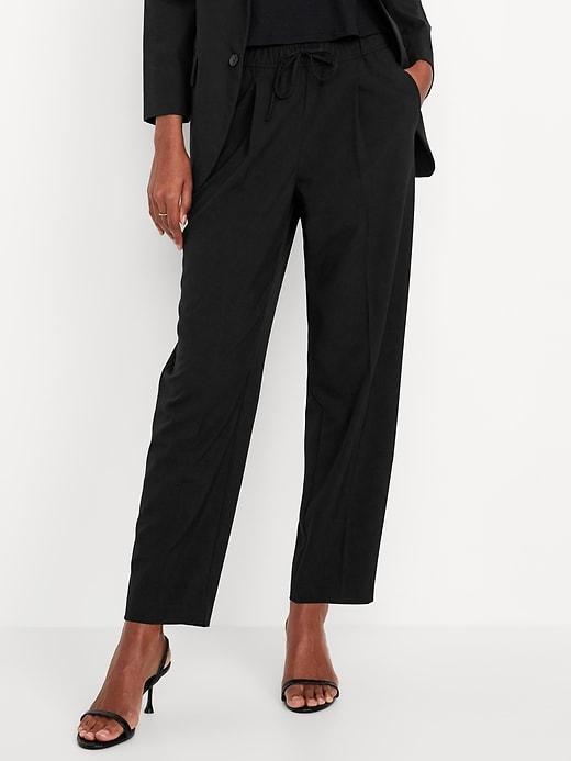 High-Waisted Billie Straight Trouser Product Image