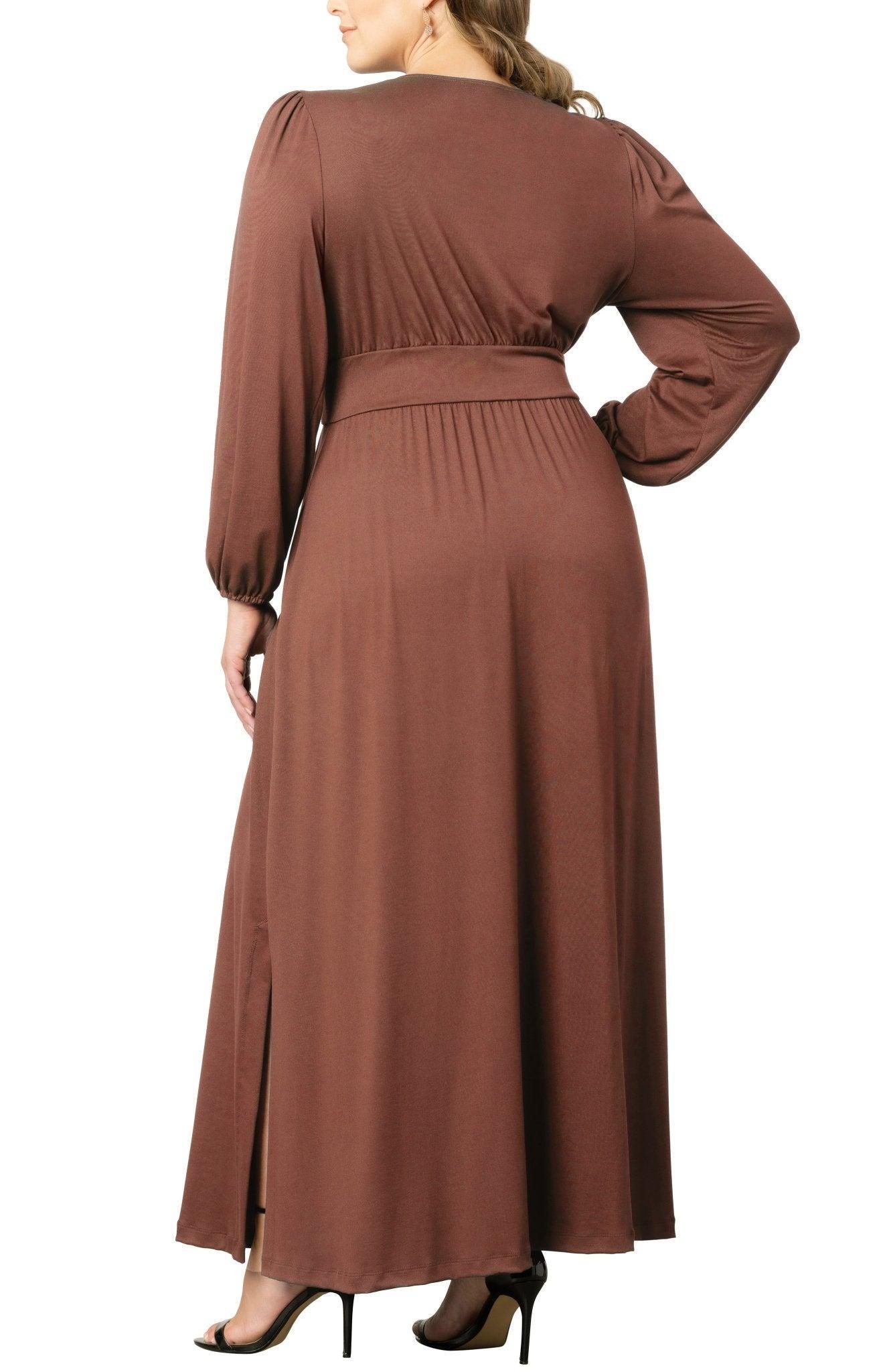 Kelsey Long Sleeve Maxi Dress - Plus Product Image