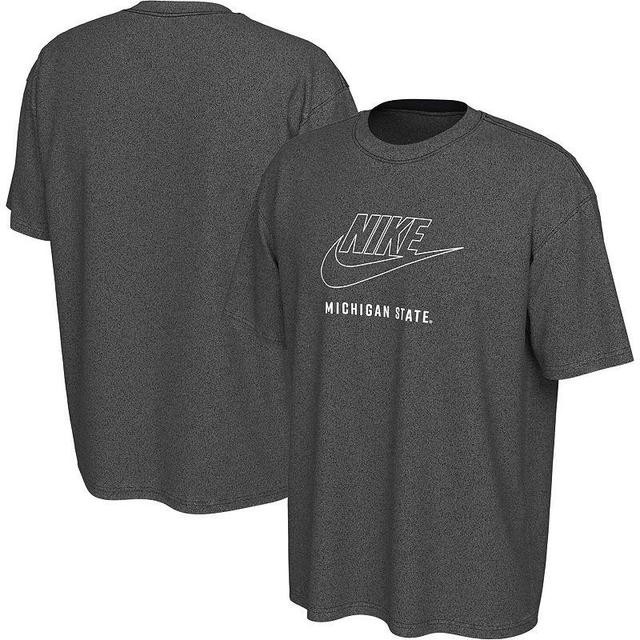 Mens Nike Charcoal Michigan State Spartans Washed Max90 T-Shirt Product Image