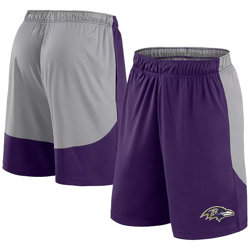 Mens Fanatics /Gray Bay Packers Go Hard Shorts Product Image